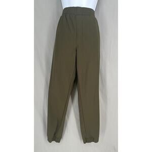 Old Navy Hybrid Pants Womens Medium Green Performance Jogger Drawstring Pockets
